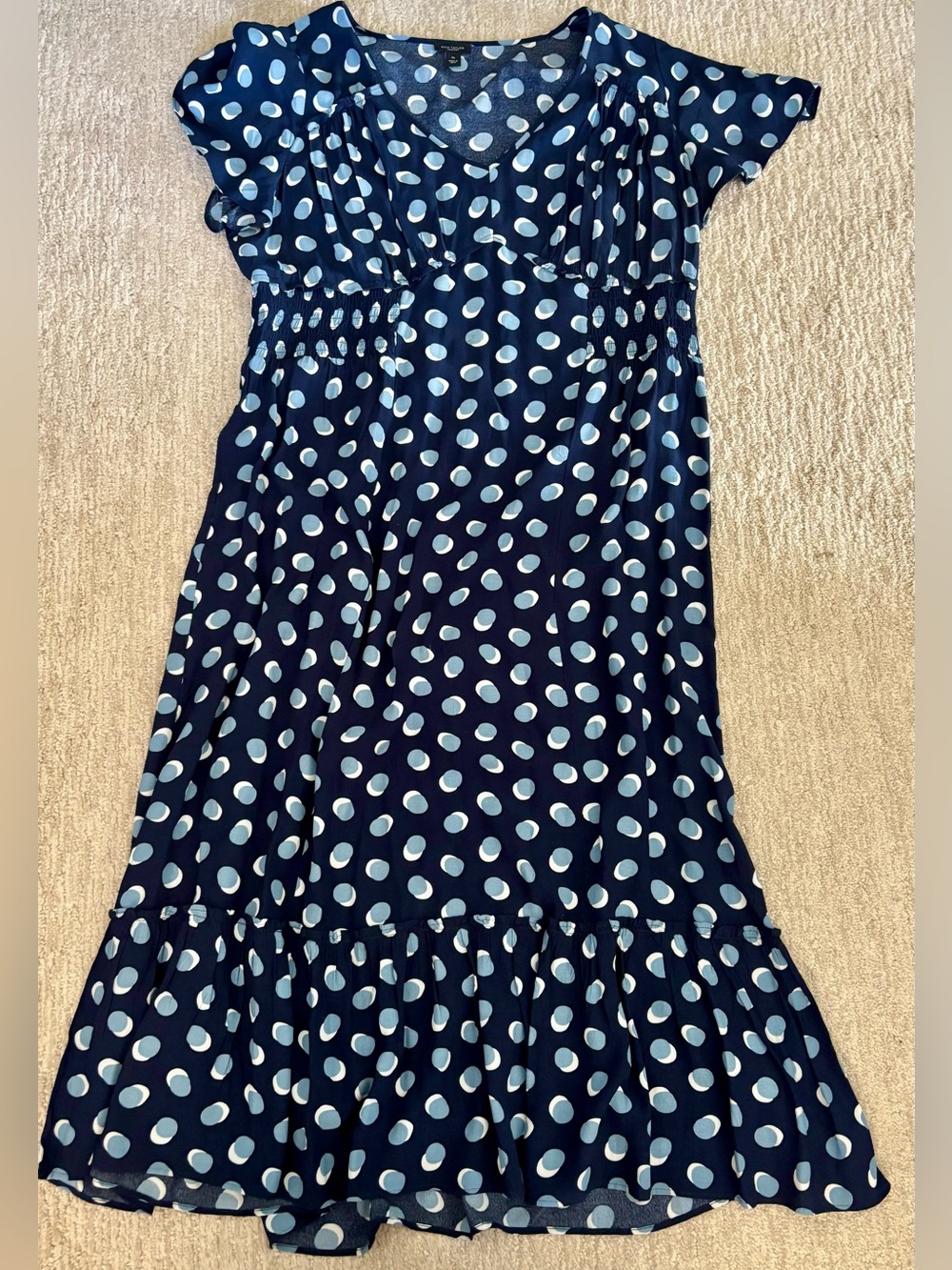Polka Dot Ruffle Dress